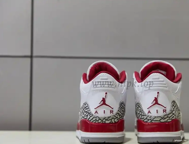 ready jordan retro God Cardinal Pk 3 air Red materials to retail ship 0504